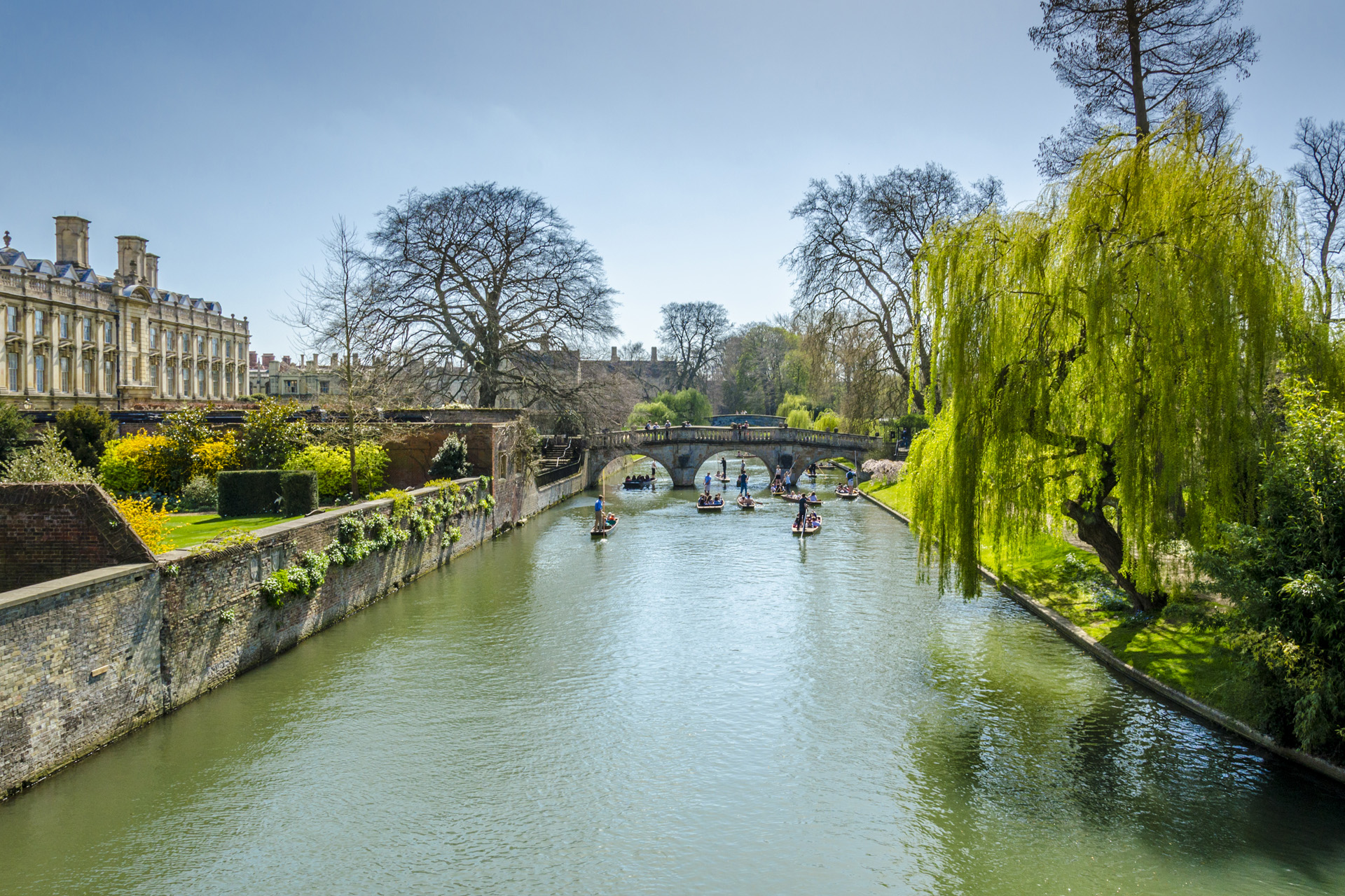 Punting on the River Cam, Cambridge