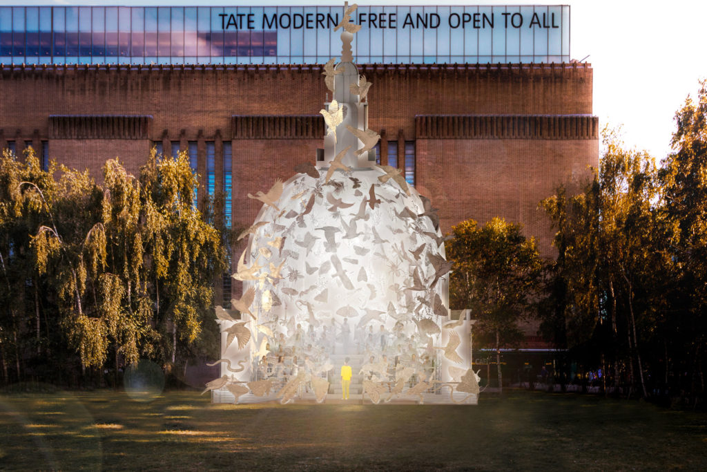 Es Devlin Sculpture at The Tate London
