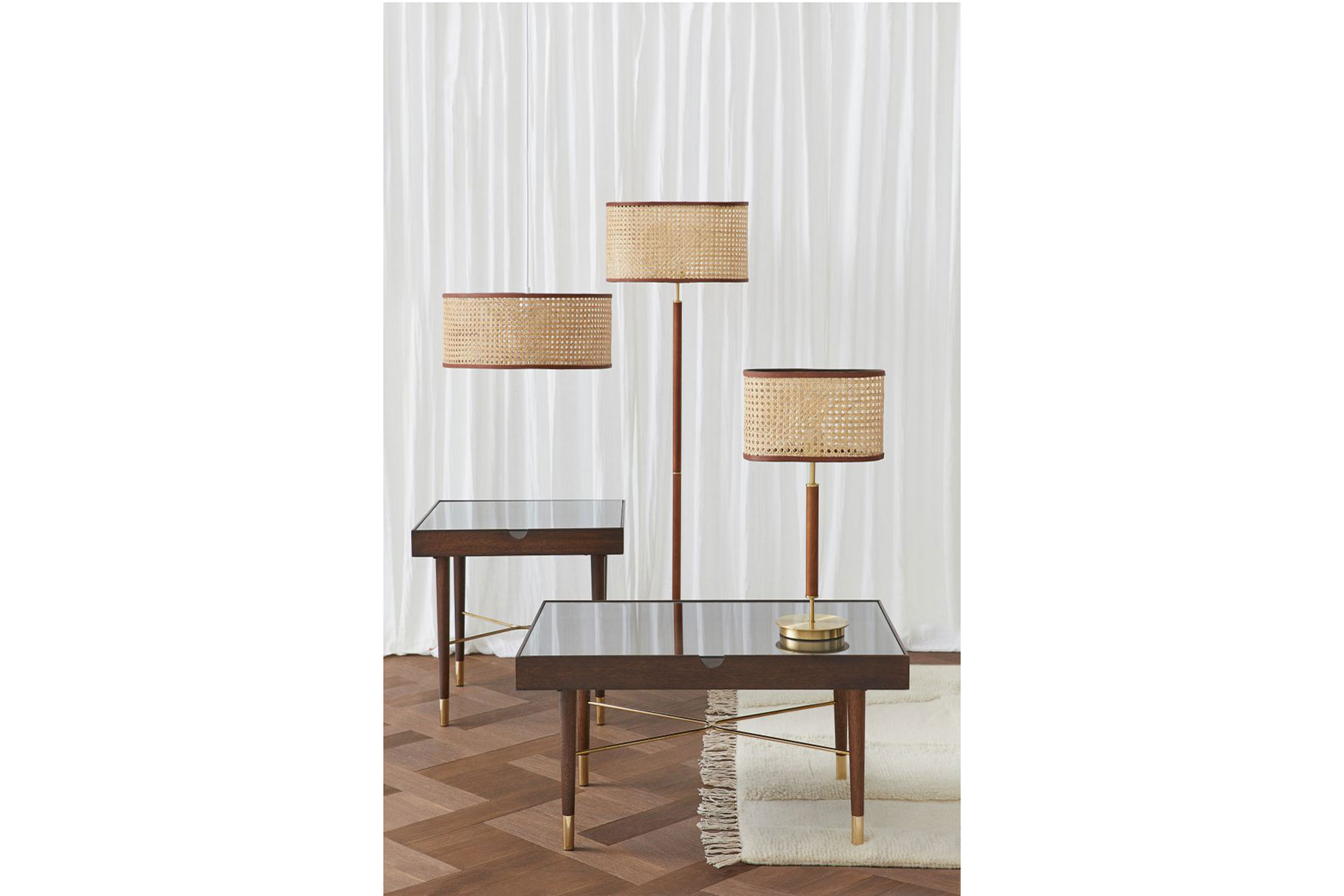 H&M Home Rattan Pendant Light, £99, hm.com