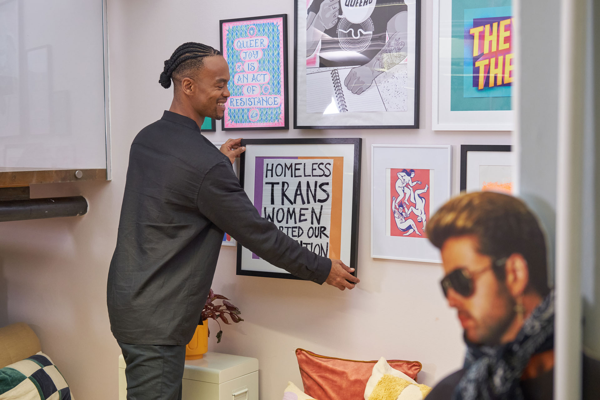 Strictly Come Dancing star and LGBTQIA+ advocate Johannes Radebe has joined forces with MADE.com to transform London based LGBTIQ+ Community Centre The Outside Project.