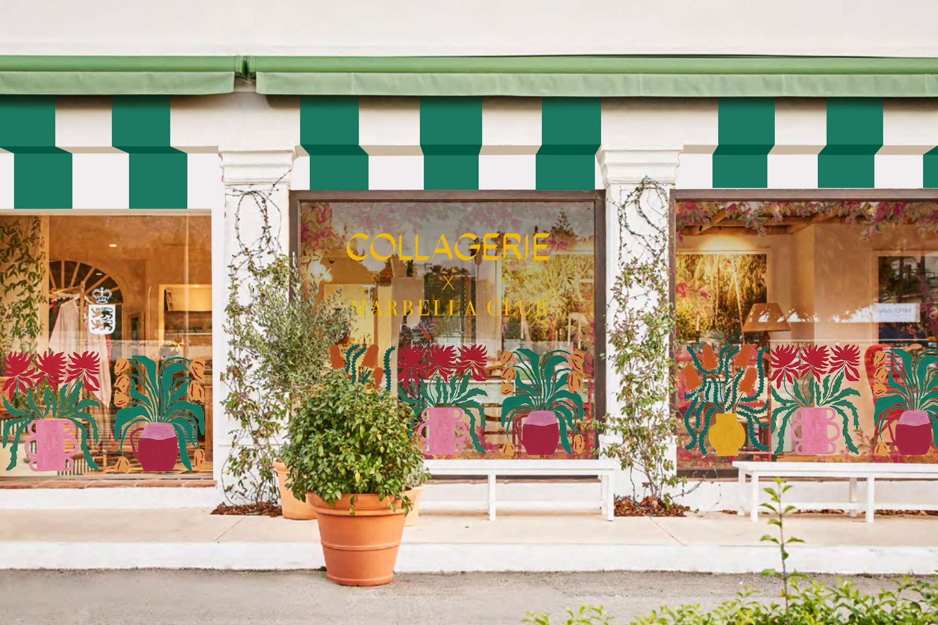 Collagerie Sets Up Shop at The Marbella Club