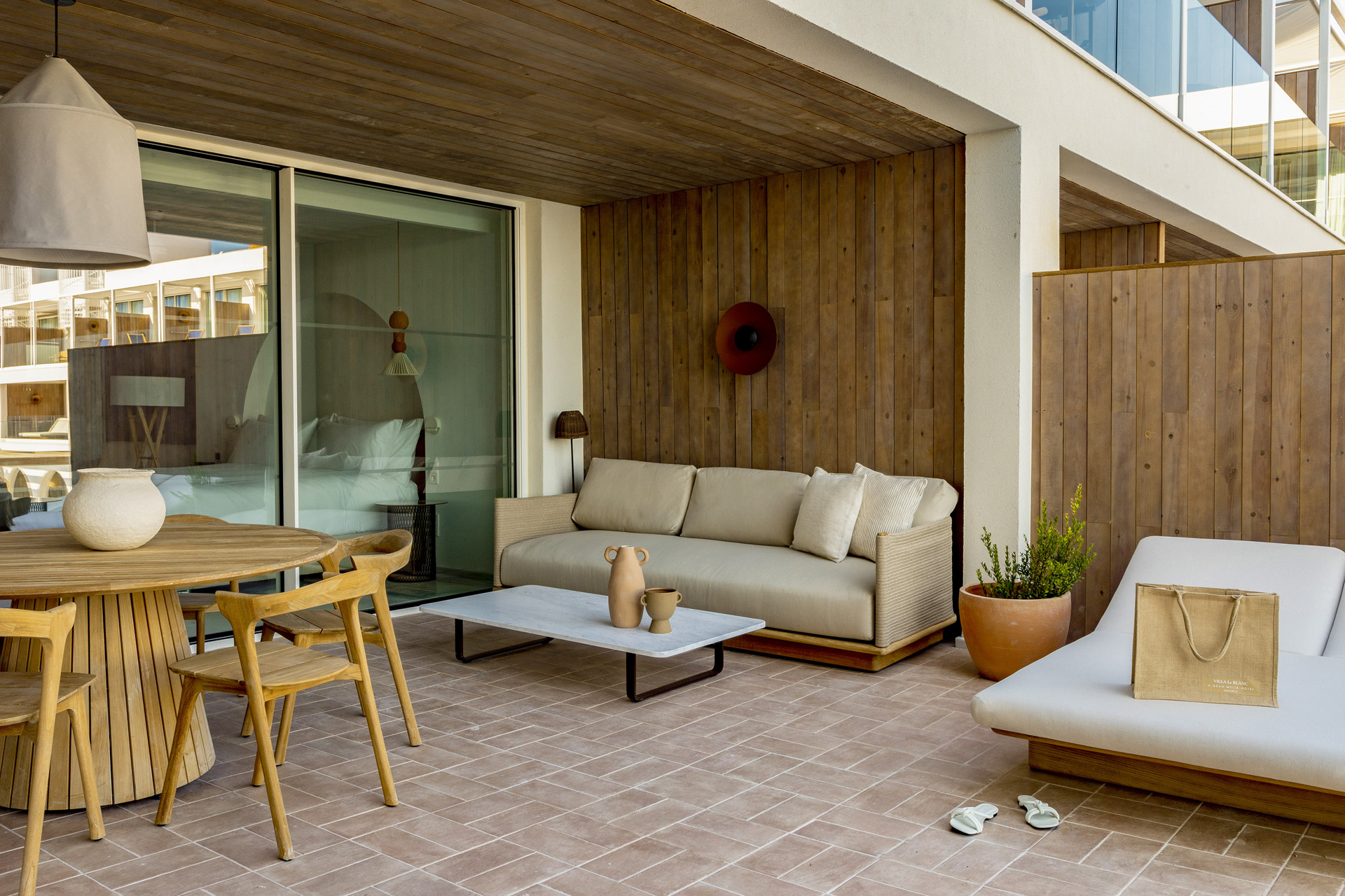 Villa Le Blanc Gran Melia Bedroom Suite Terrace Tub