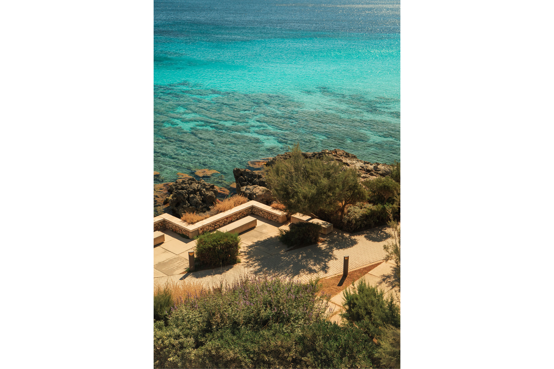 Villa Le Blanc Gran Melia Master Suite Terrace Tub views