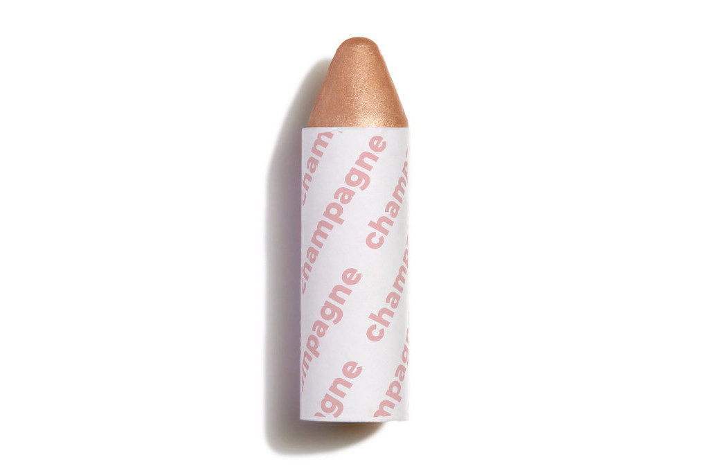 Champagne coloured lipstick wrapped in paper