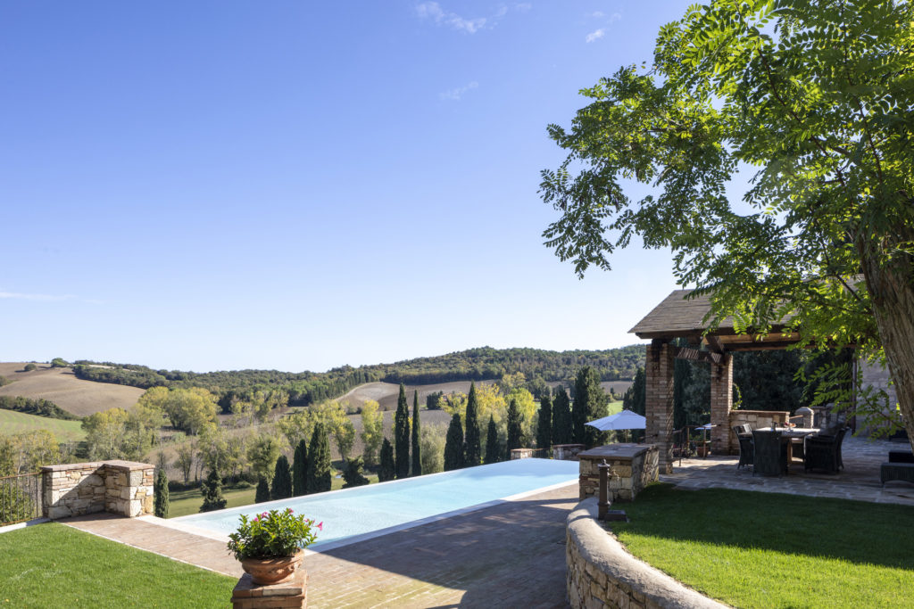 Borgo Pignano, autumn, Volterra, Tuscany, Italy