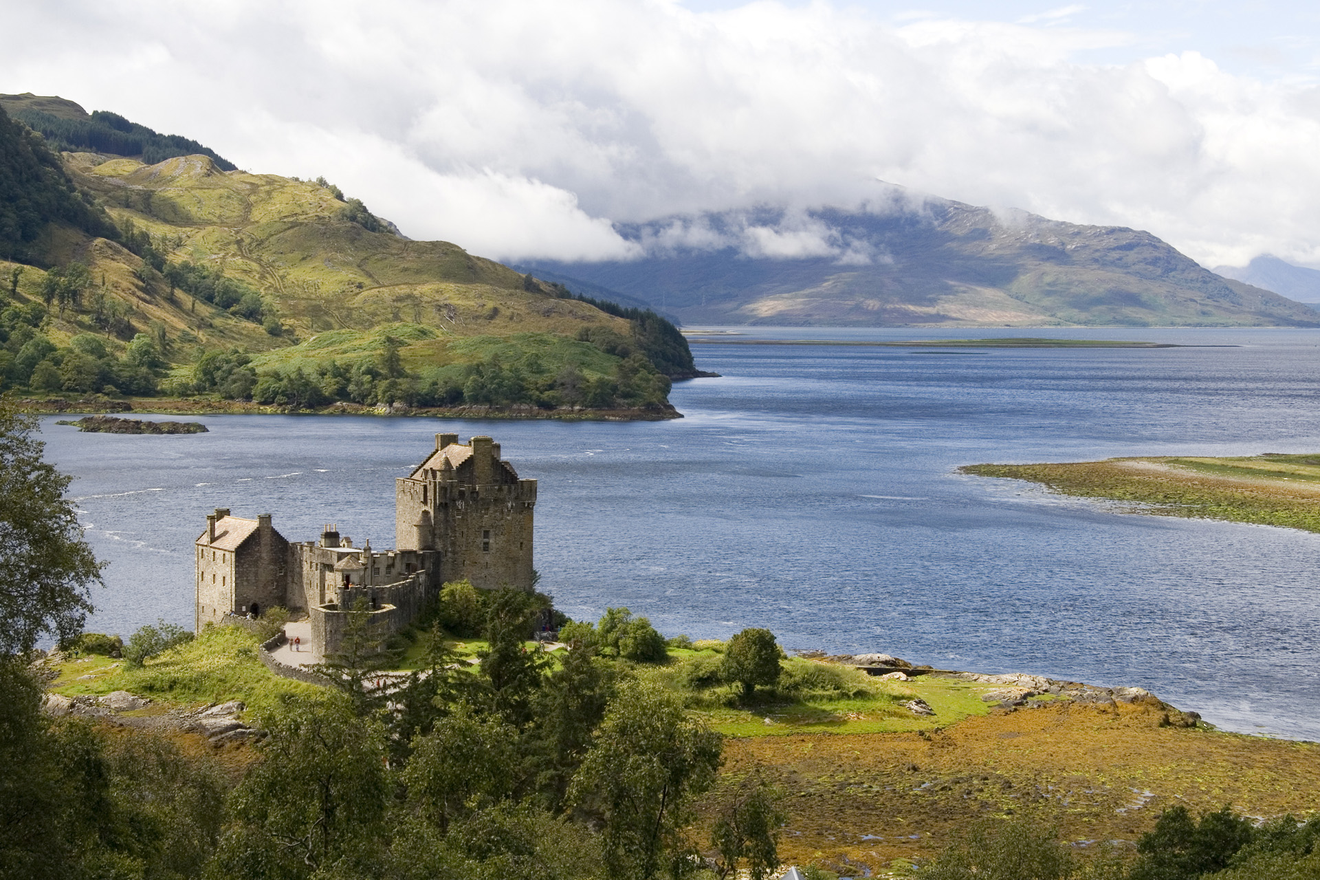 Eilean Donan castle in north east Scotland
