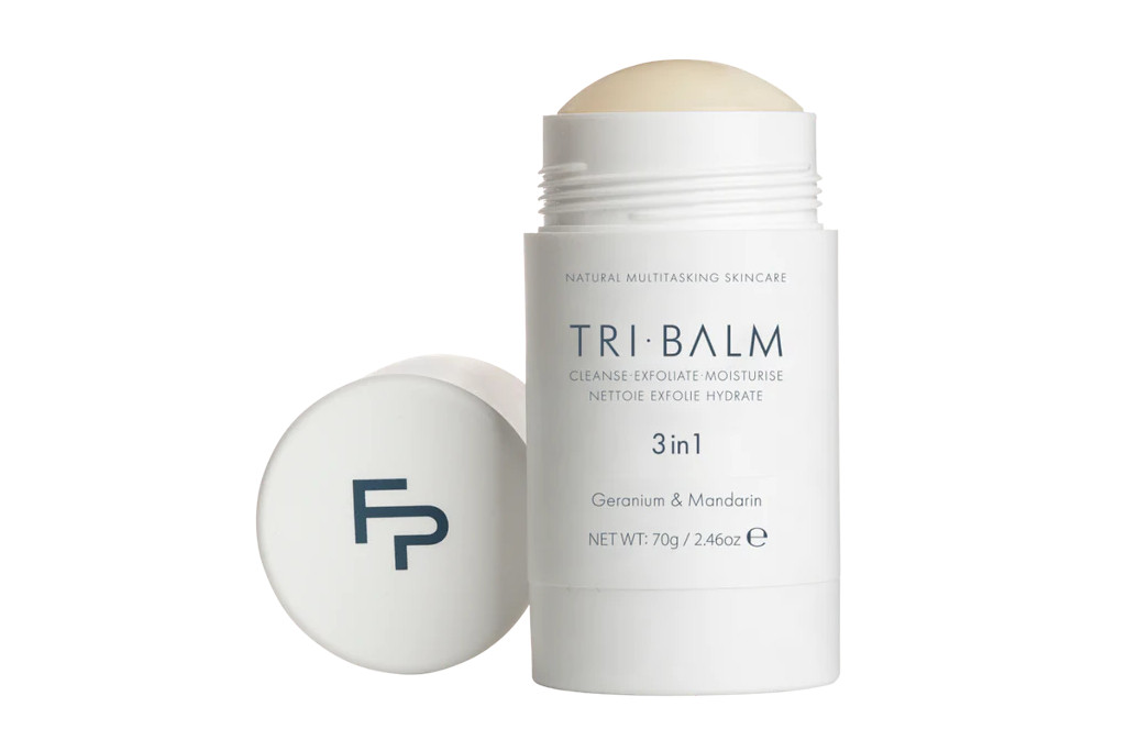 White tri-balm stick