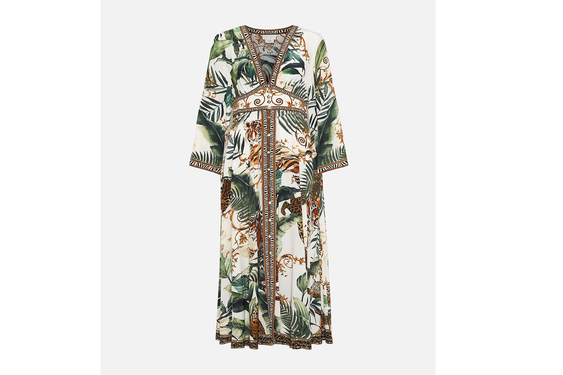 Kimono sleeve dress from Camilla Frank collection