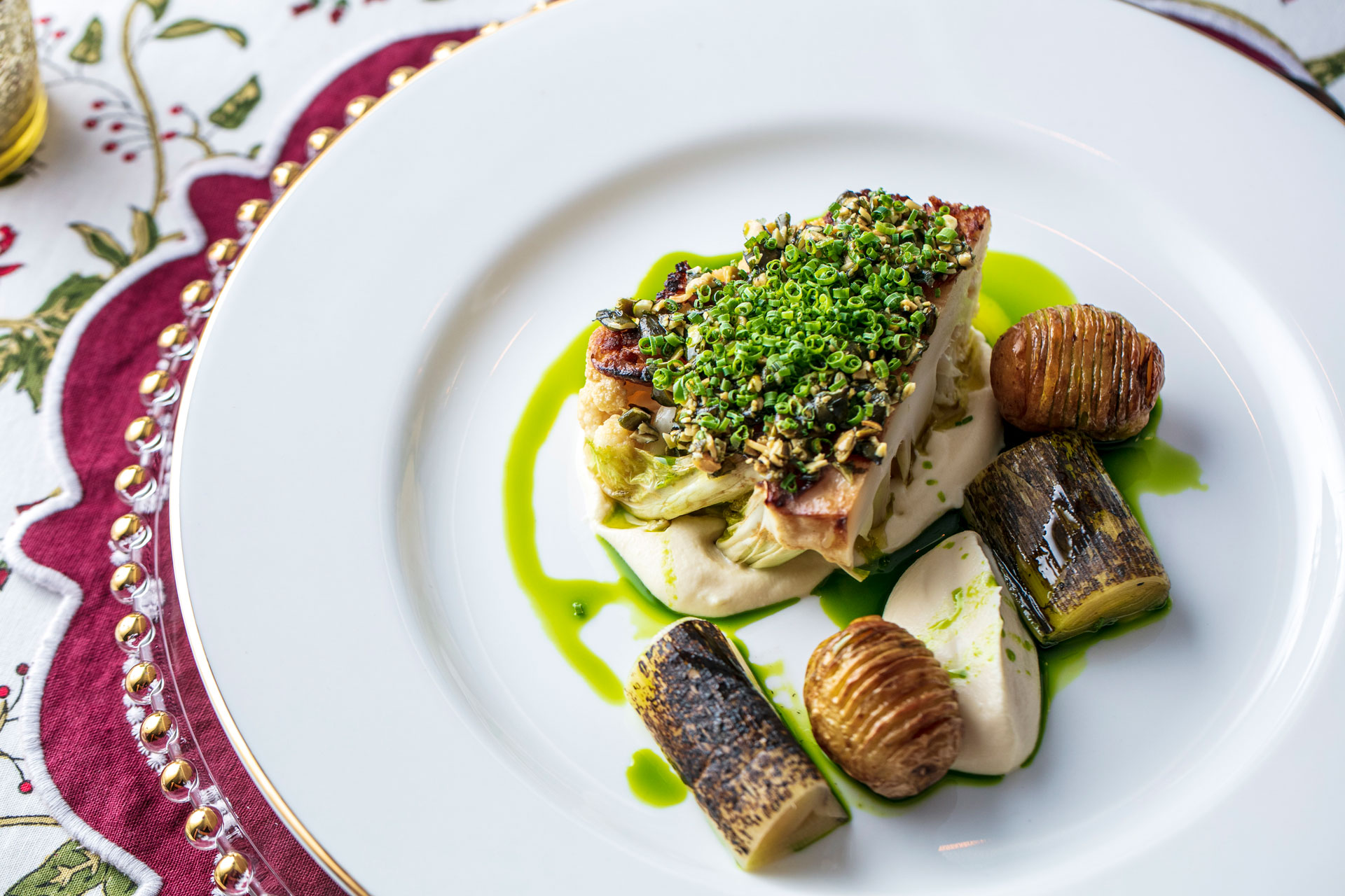 Roasted cauliflower steak