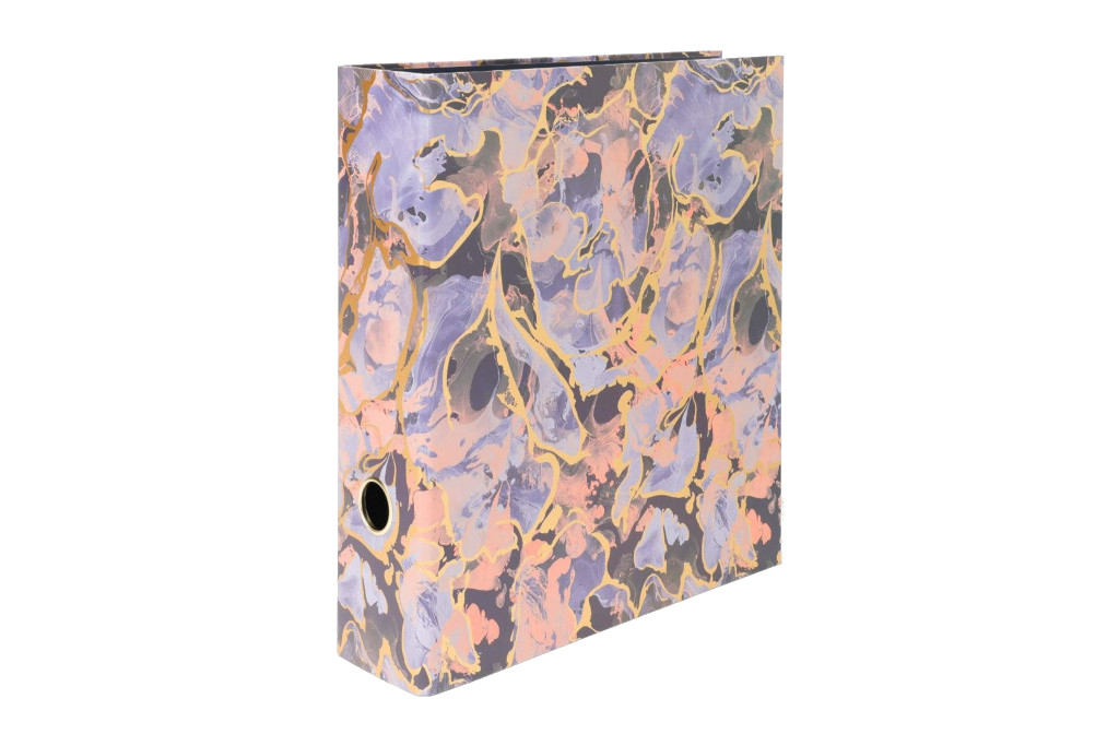 Purple marble file