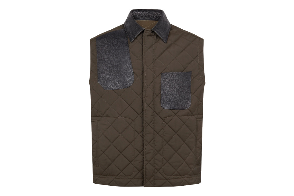 Brown gilet