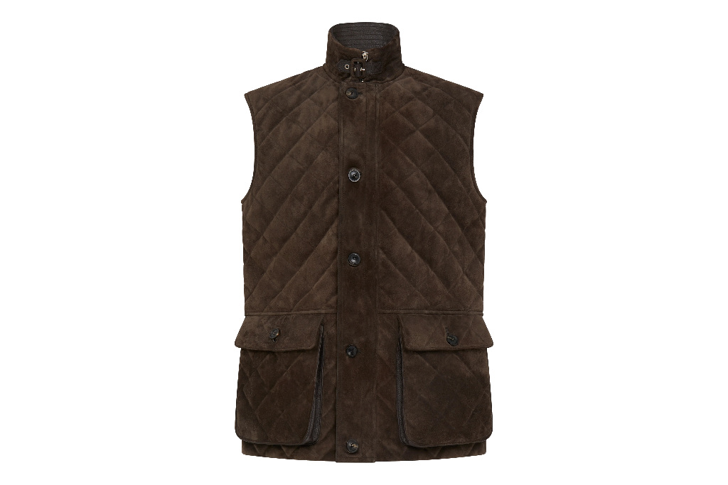 Brown gilet