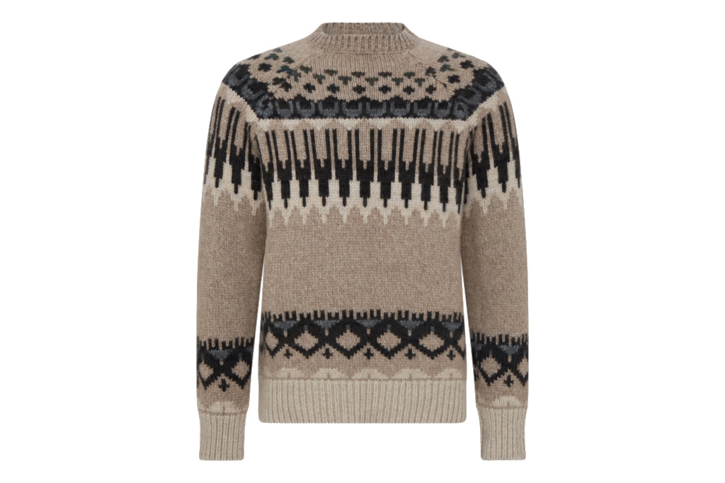 Fairisle knit jumper