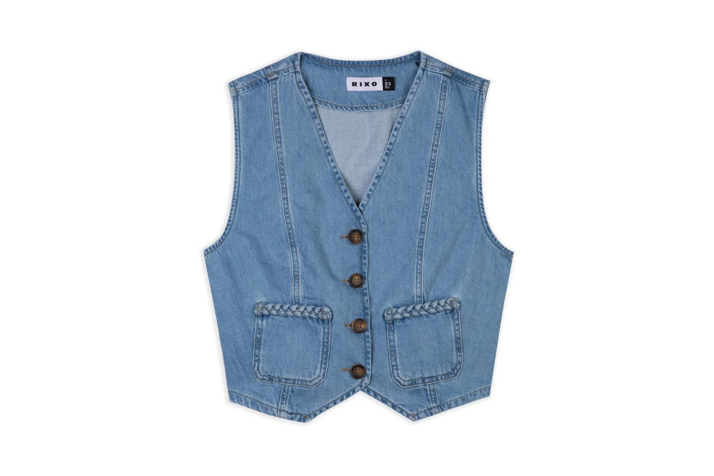Denim waistcoat