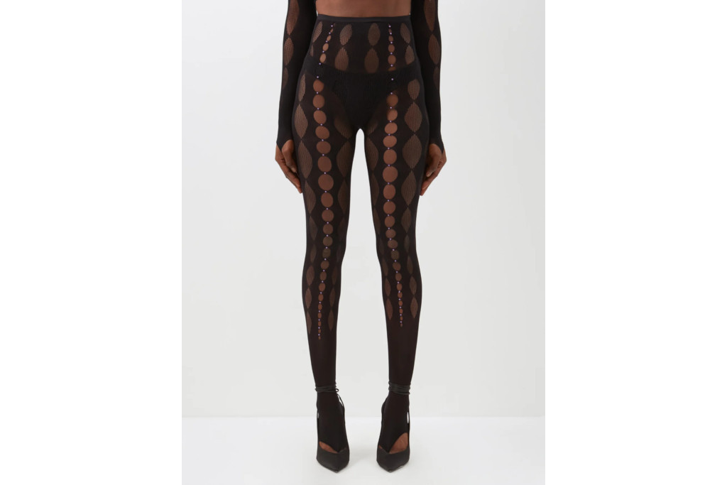 Mesh cut out bottoms