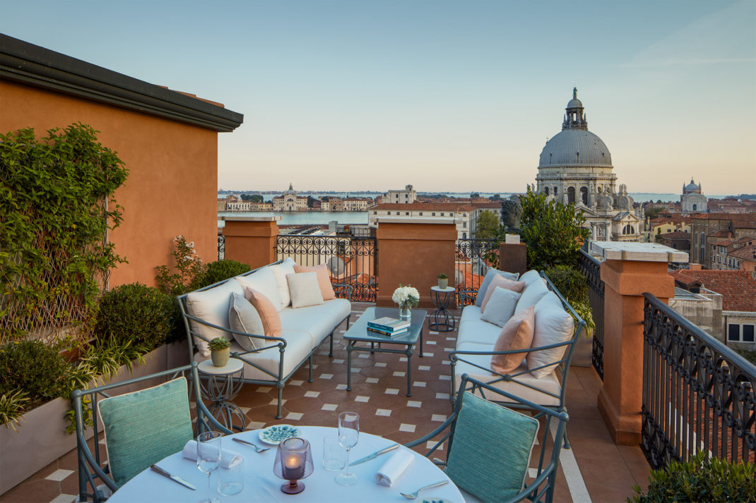 Roof Garden Terrace at the St Regis, Venice