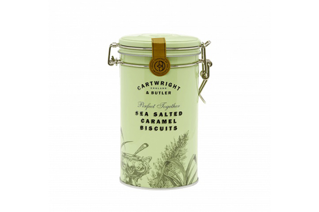 Cartwright & Butler Salted Caramel Biscuits Tin