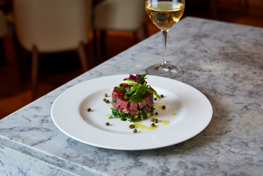 theo randall, Tartare di tonno