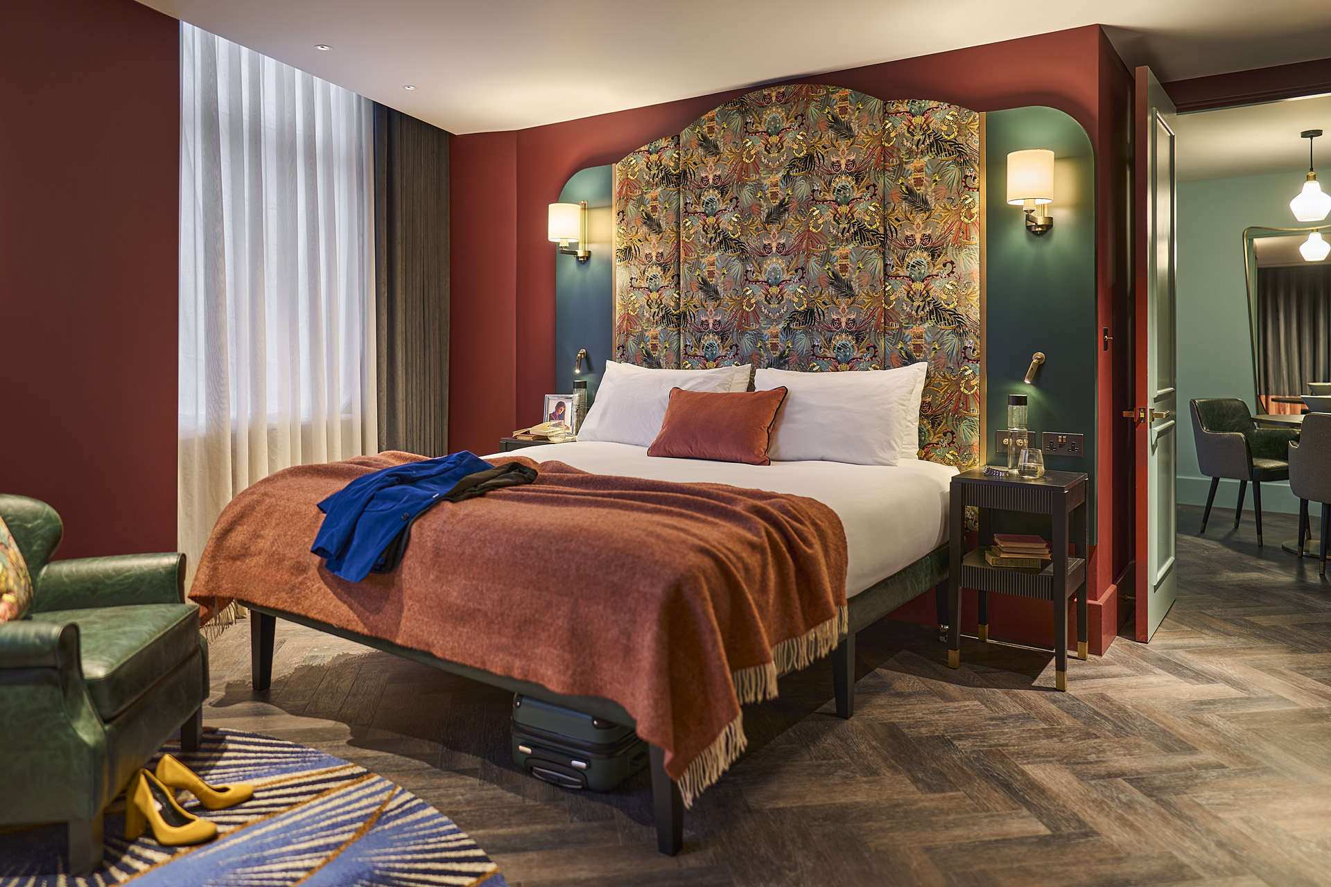 A bedroom at The Other House Covent Garden, opening 2026