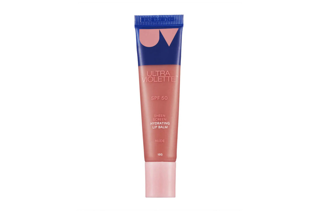 Pink and bluw tube of lip tint