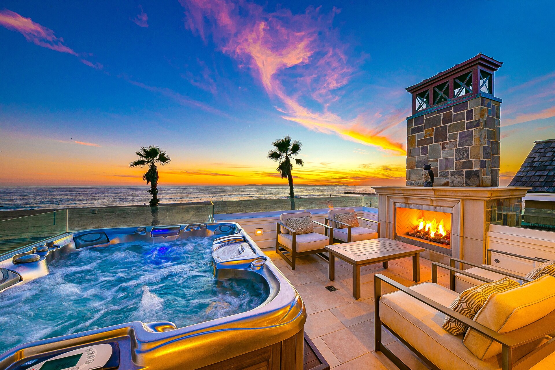 Selling the OC, Oceanfront luxury home with private hot tub