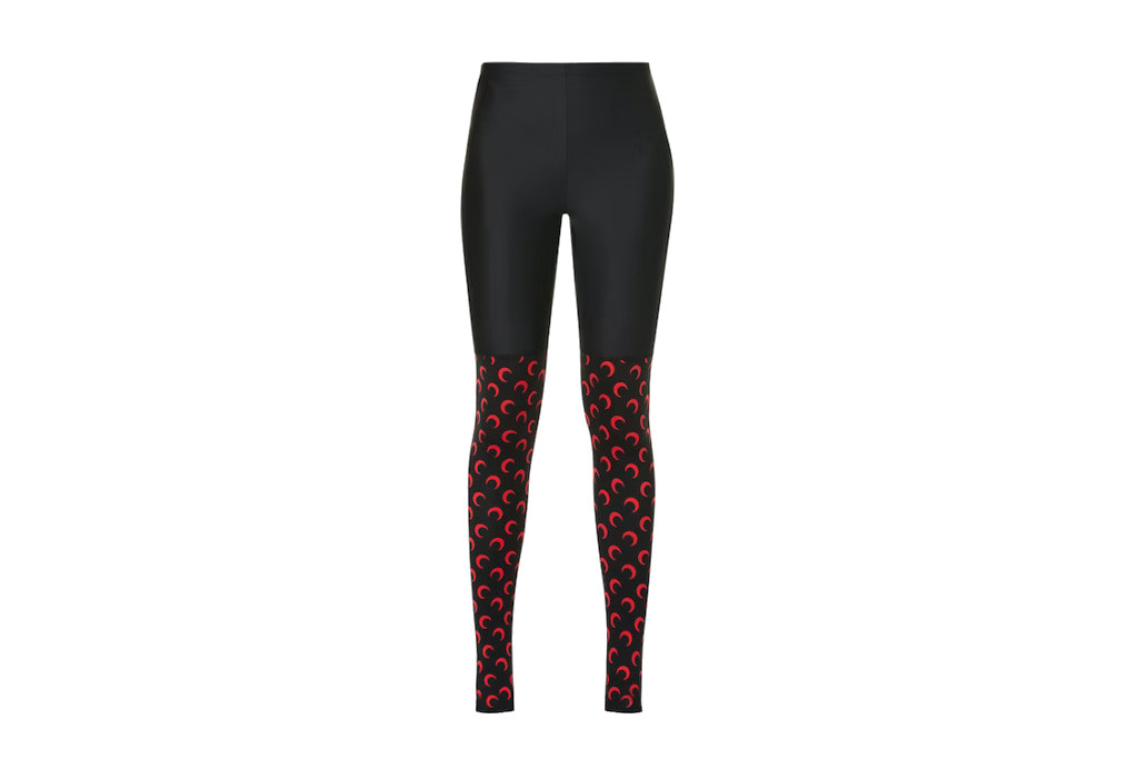 Black bottoms with red crescents