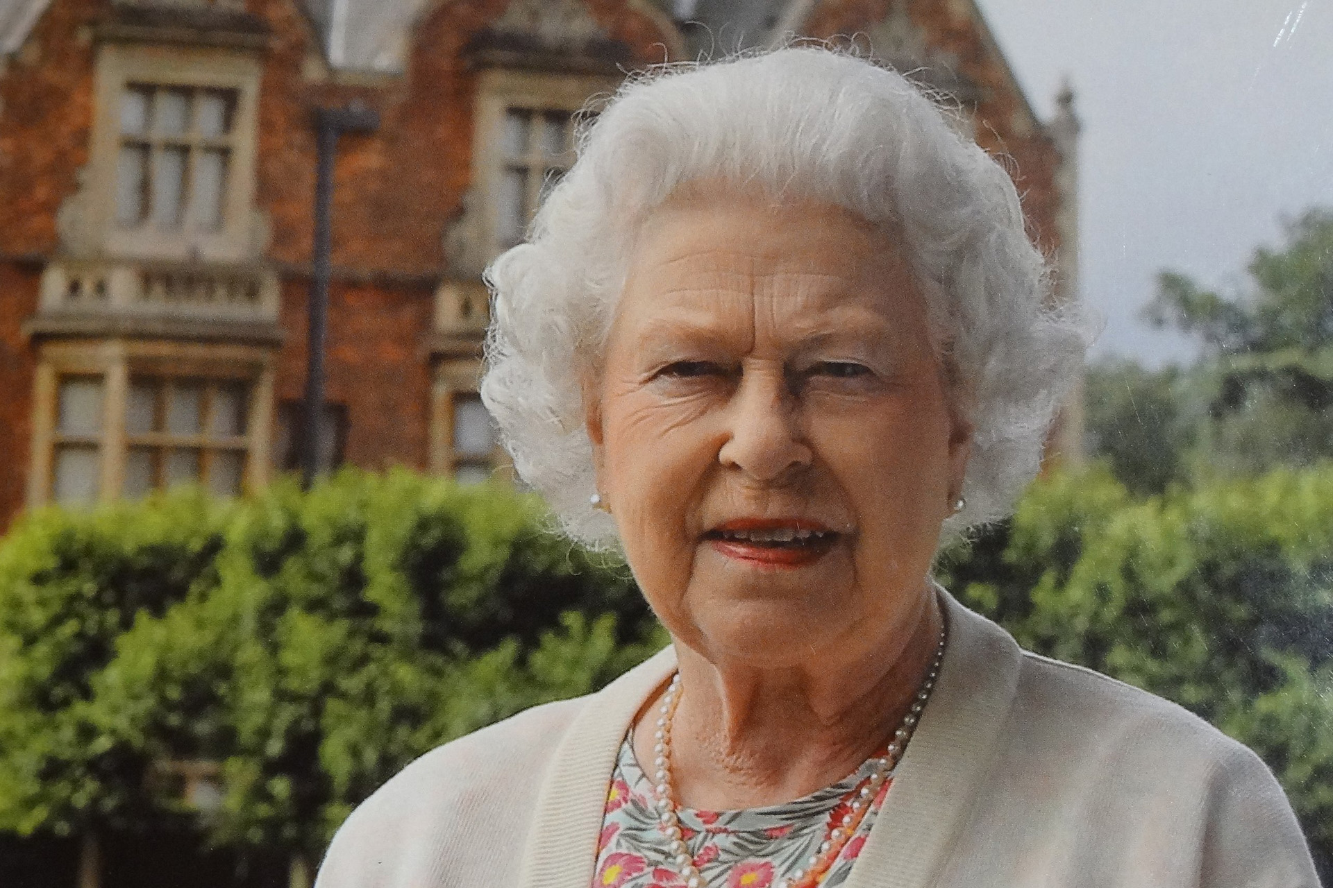 Queen Elizabeth II at Sandringham