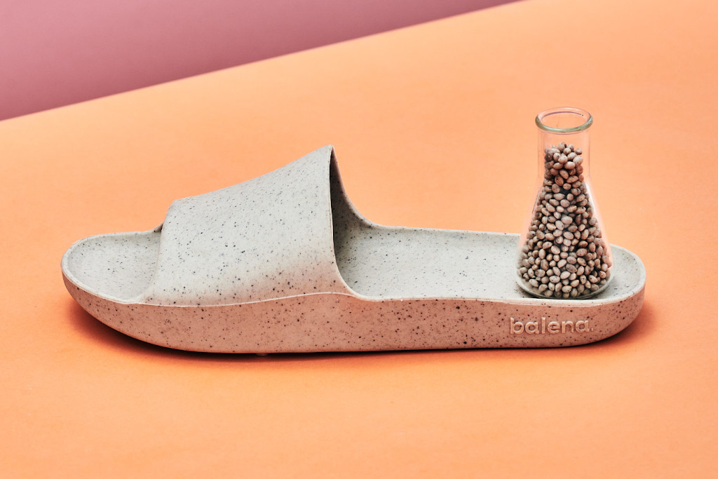 Slide on orange and pink background
