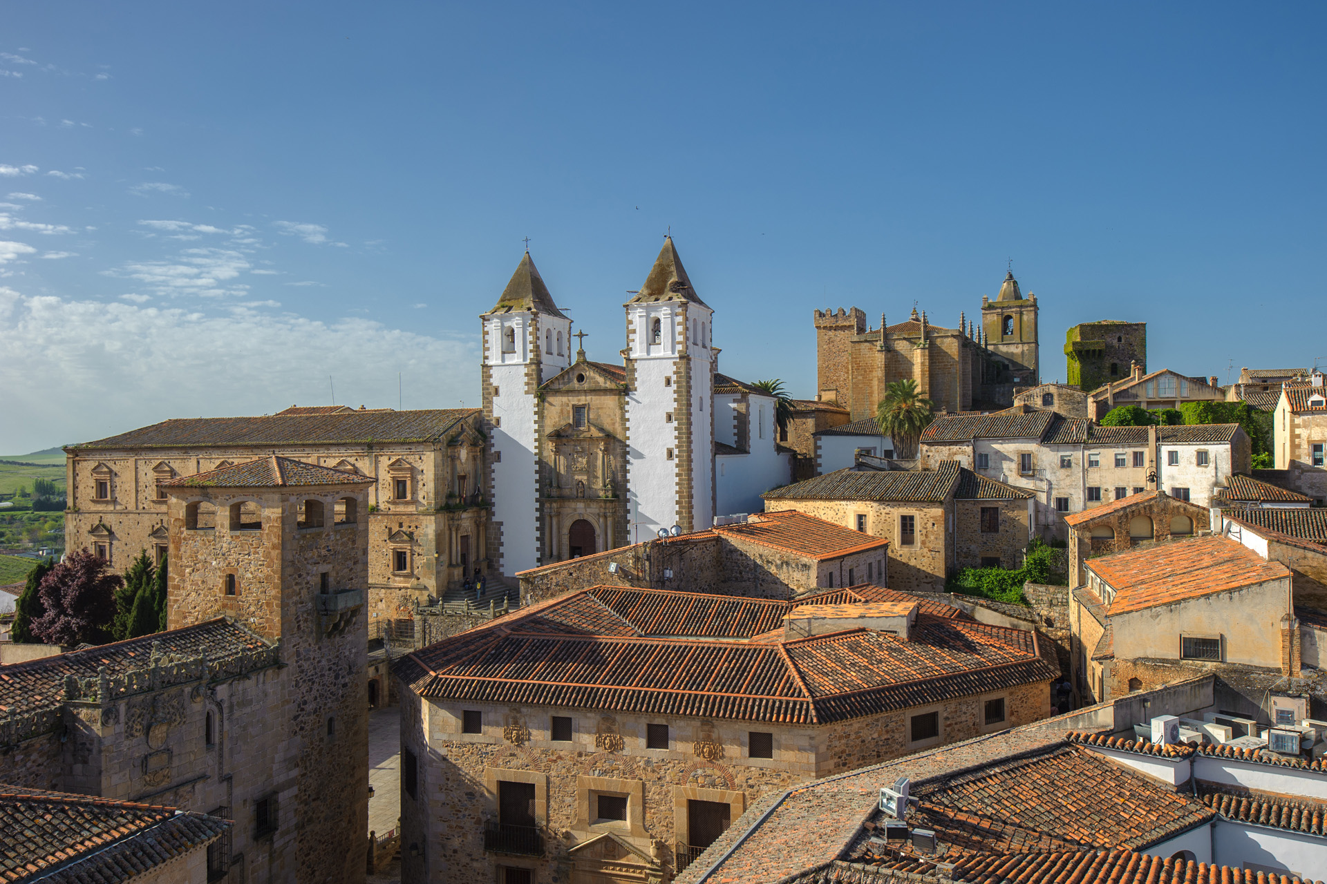 Old town of Caceras, Spain