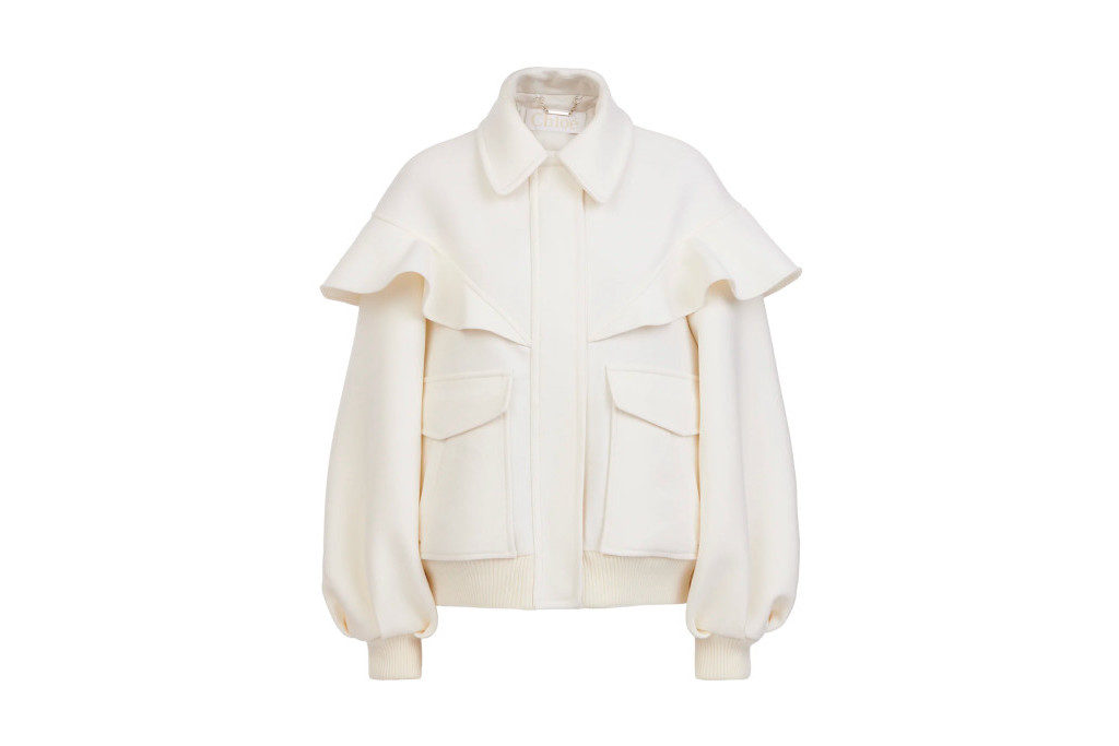 White Ruffle Jacket A Crash Course on the History of the Bomber Jacket - Fashion