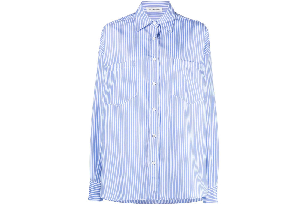 Blue stripe shirt
