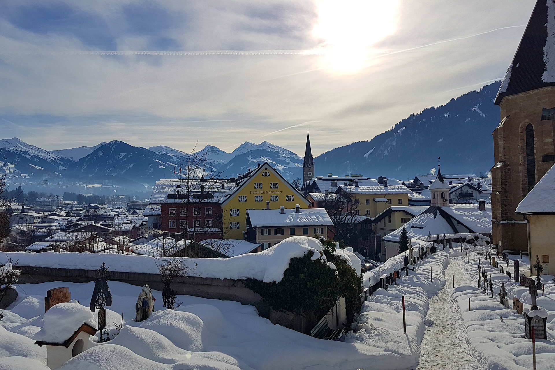 Kitzbuhel in winter