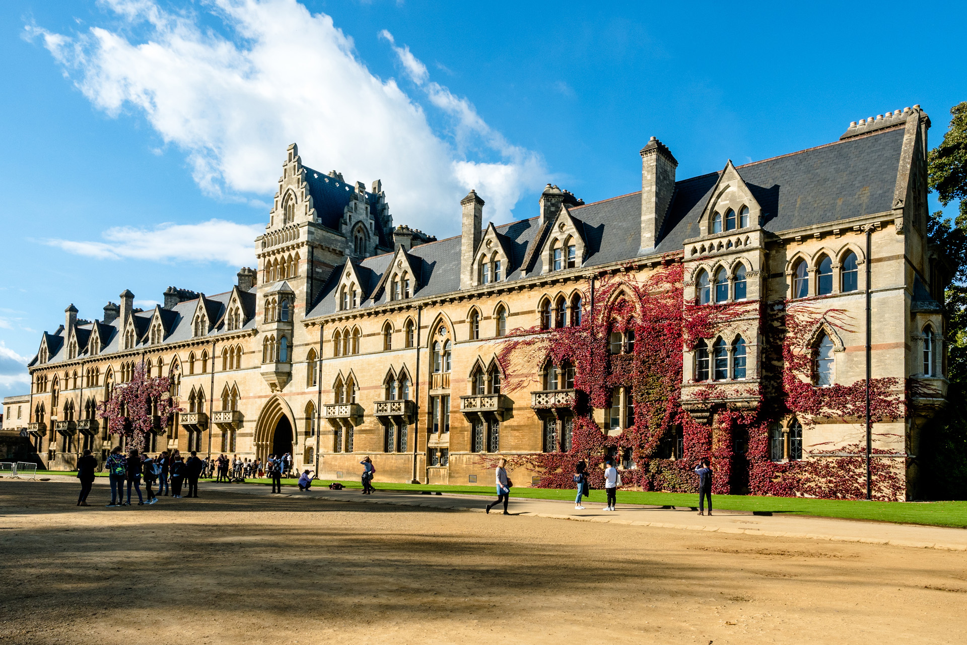 Christ Church in Oxford, filming location for Harry Potter, United Kingdom