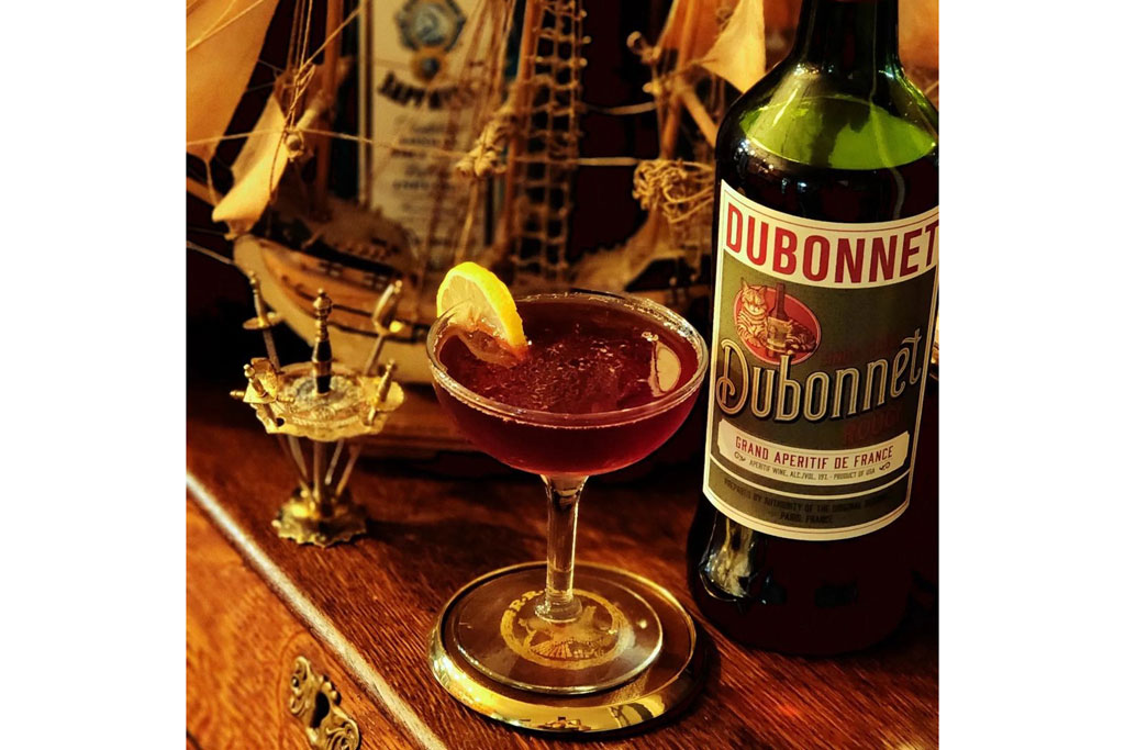 Dubonnet and gin