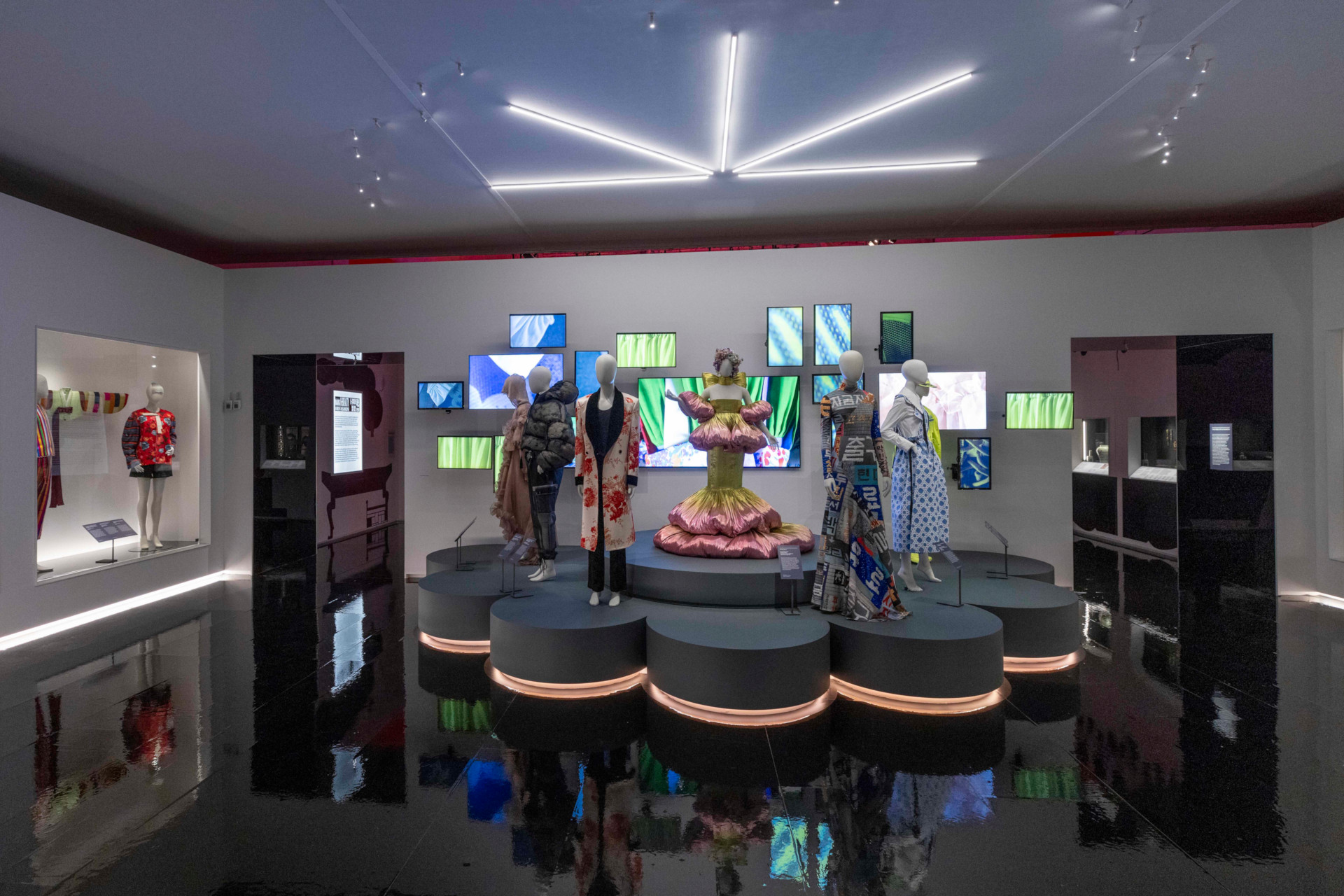 Hallyu! The Korean Wave K-beauty and fashion exhibition room