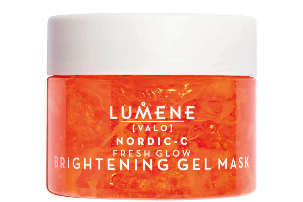 Orange tub with white lid