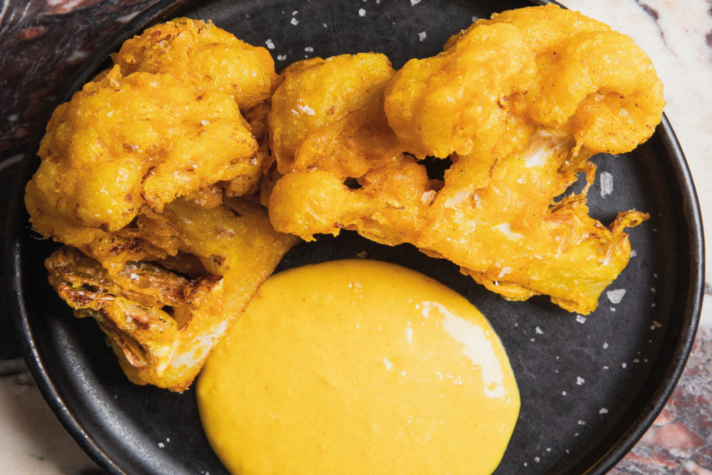 Recipe Cauliflower Tempura by Ochre's Alex Drayton