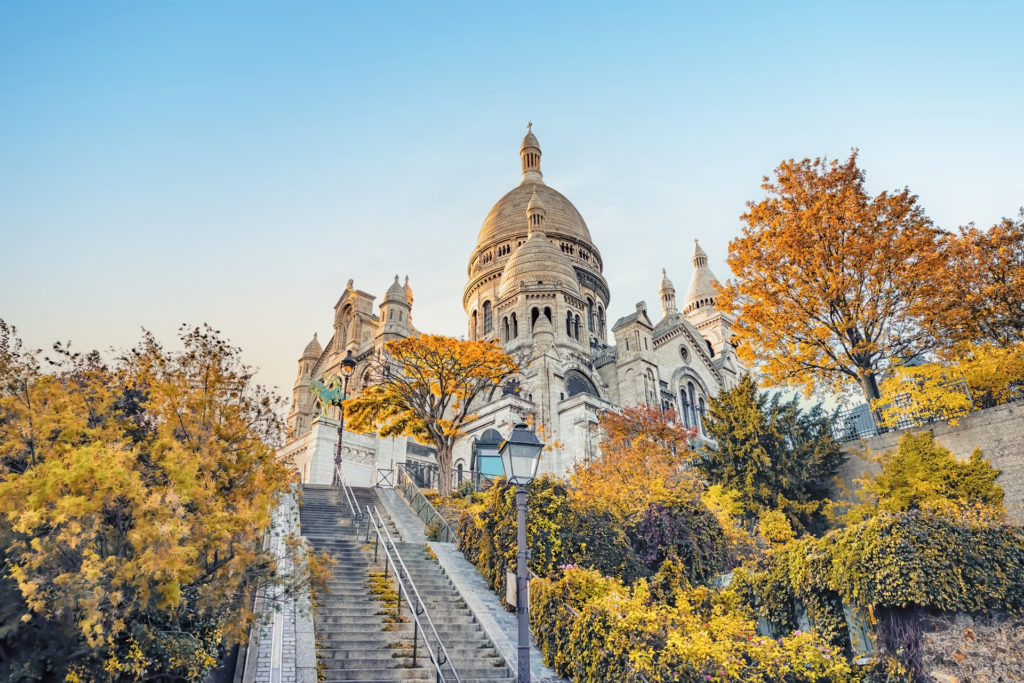 Sacre-Coeur Basilica in Paris