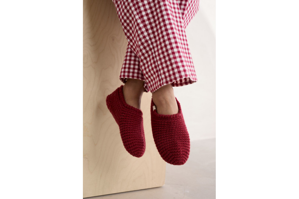 Red slippers