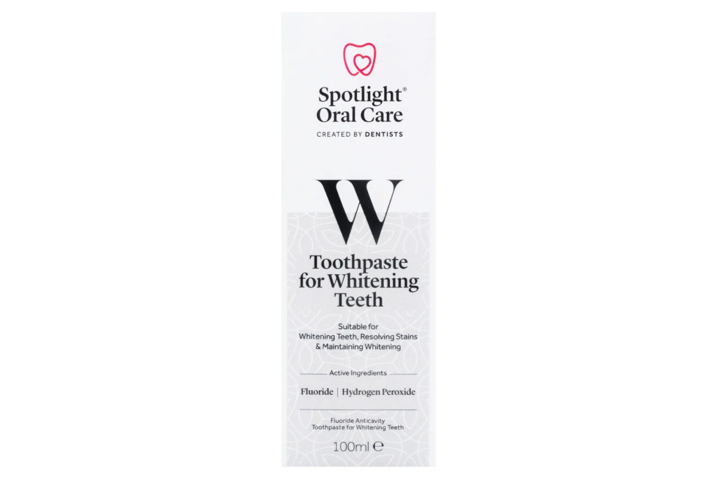 Box of whitening toothpaste