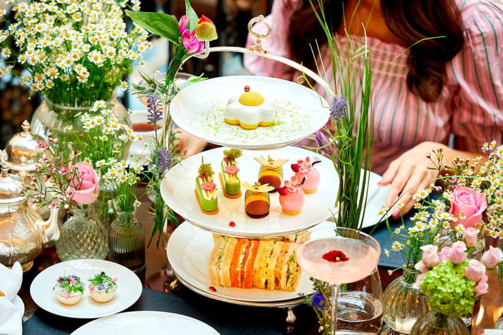 Afternoon tea spread