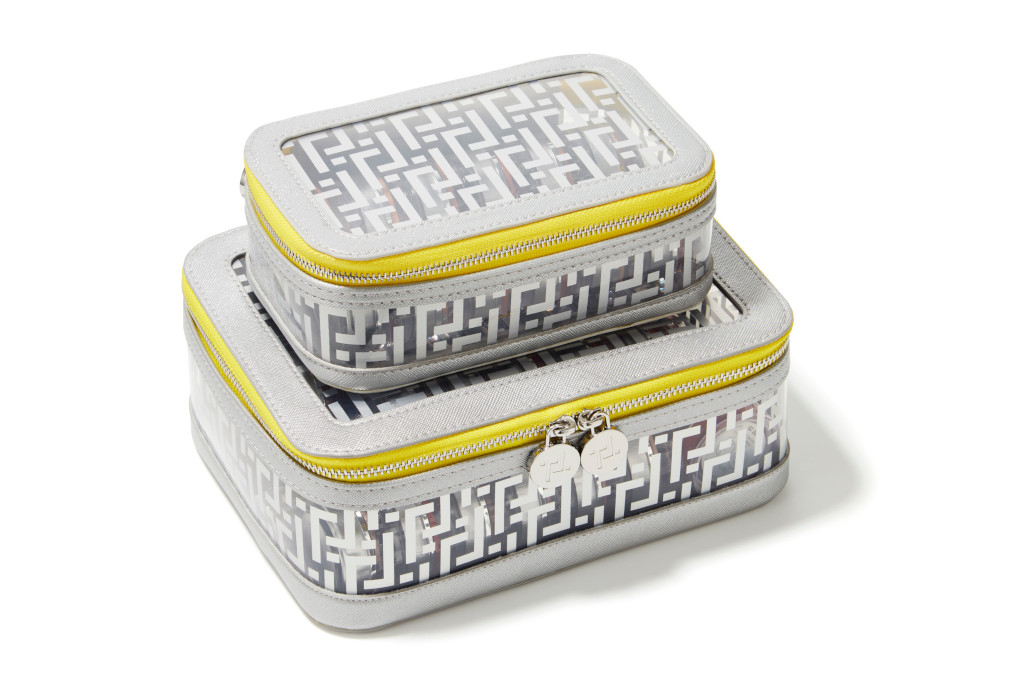 Silver set of bags