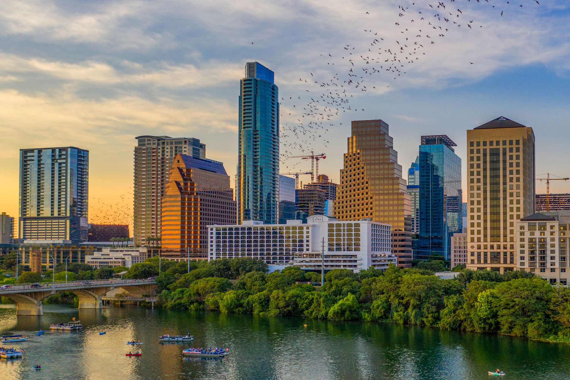 Texan city view