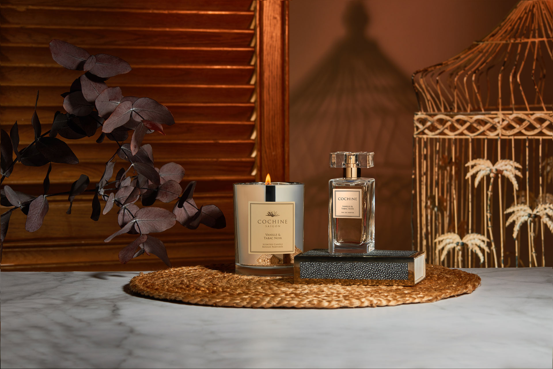 Vanille & Tabac Noir Reed Diffuser