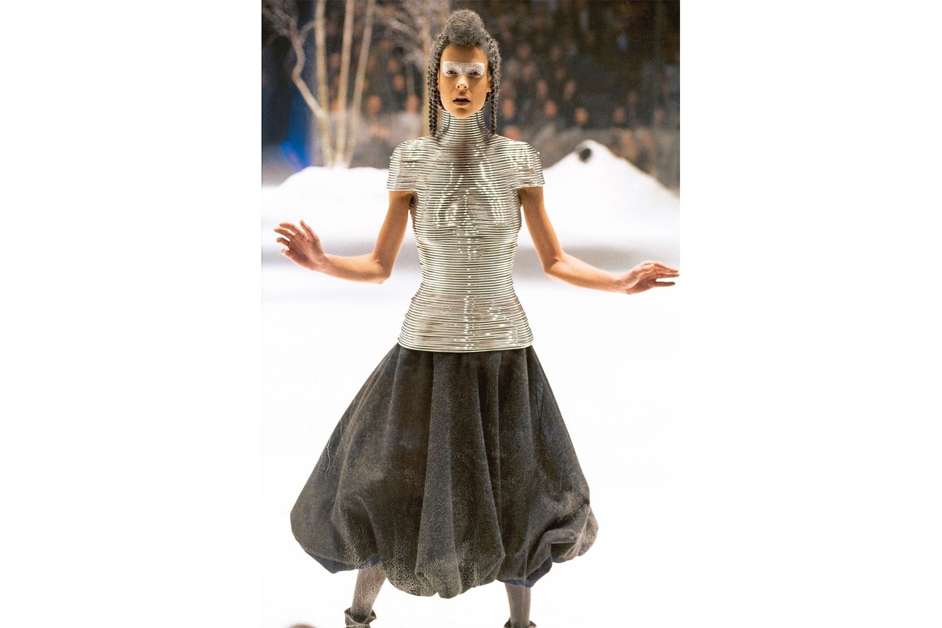 Shaun Leane corset for Alexander McQueen