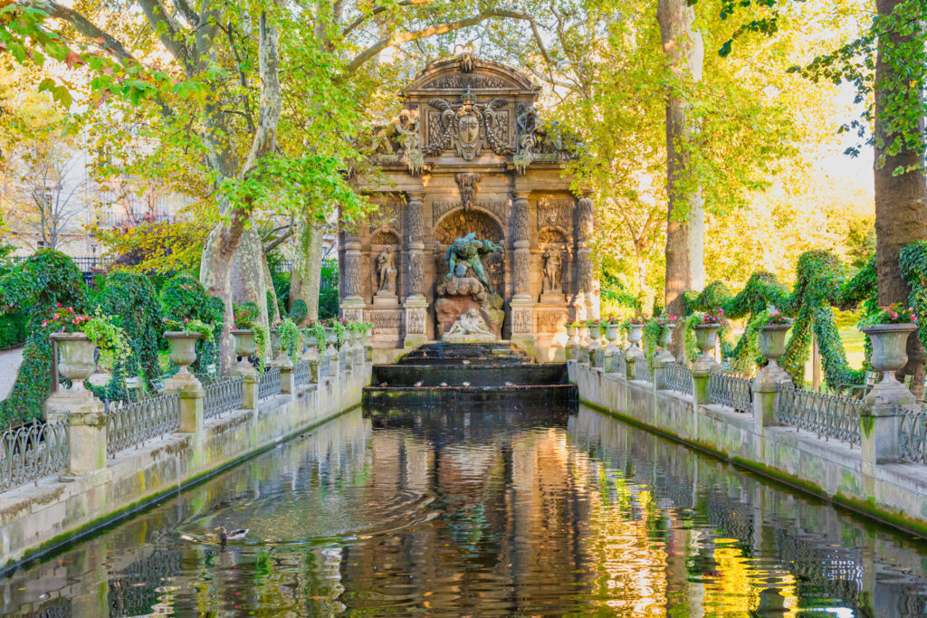 Fountain Medici in the Jardin du Luxembourg