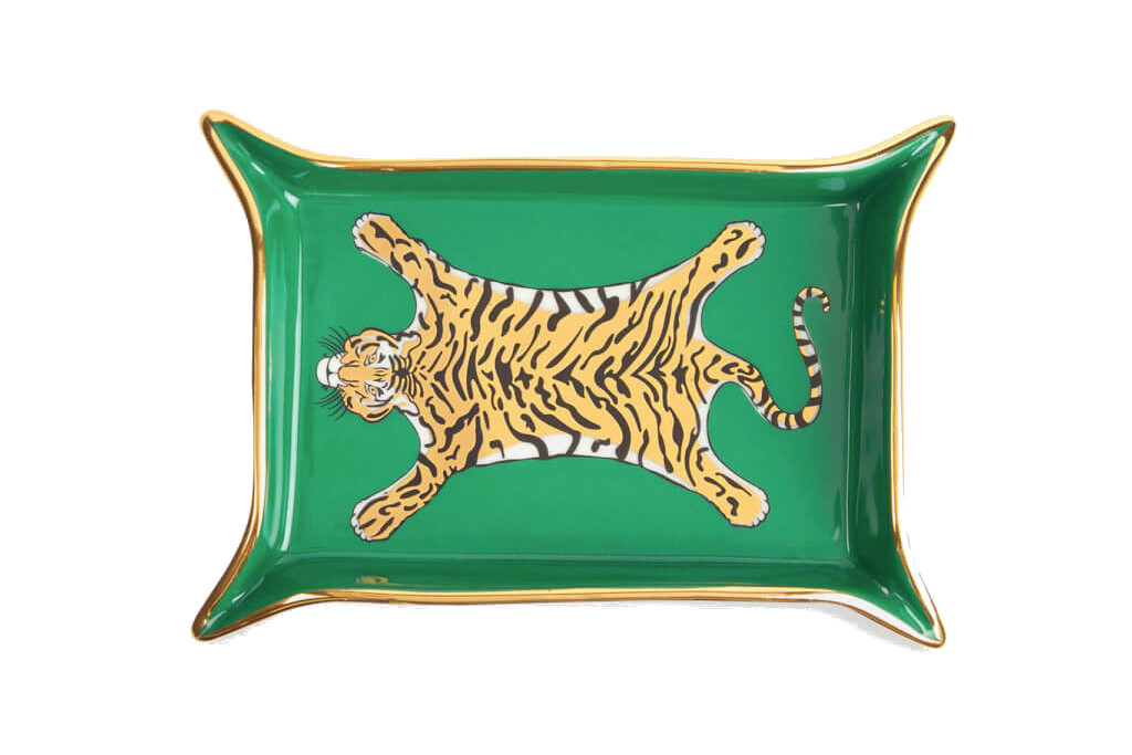 Green tiger tray