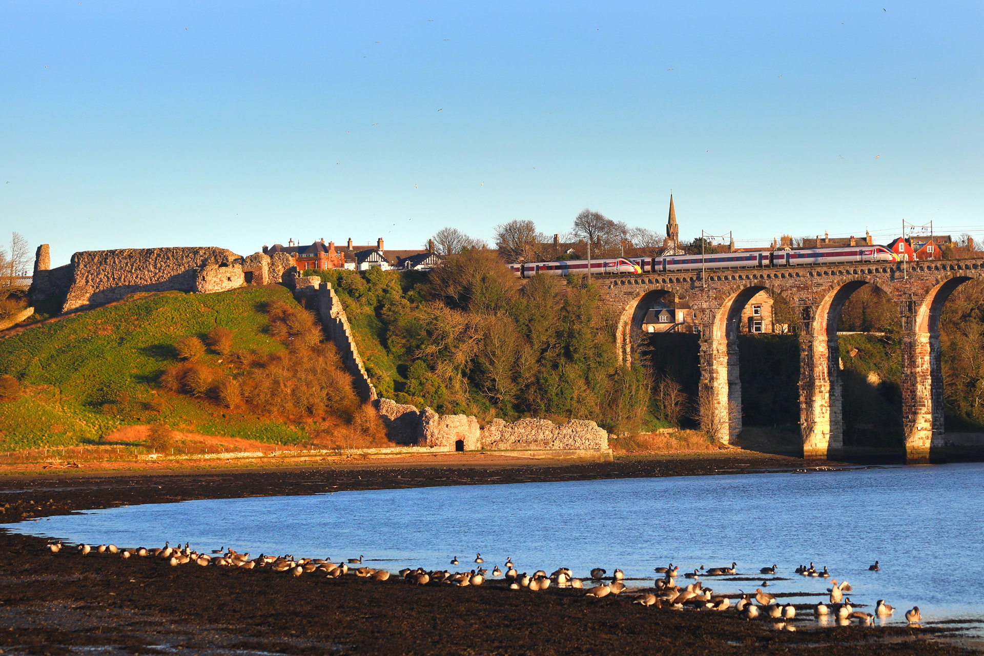 LNER Azuma at Berwick upon Tweed