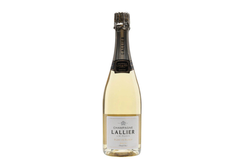 Bottle of Lallier champagne