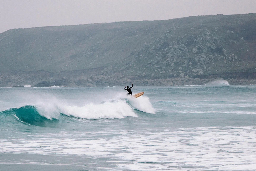 Person surfing